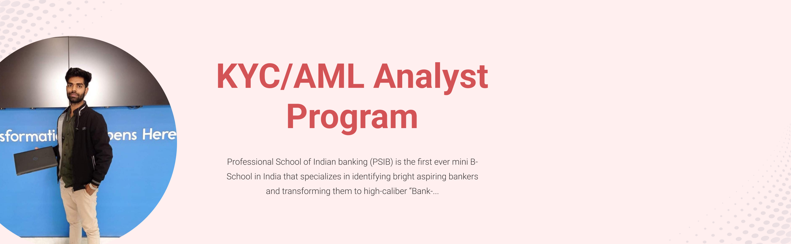 KYC AML Analyst Program PSIB Insitute